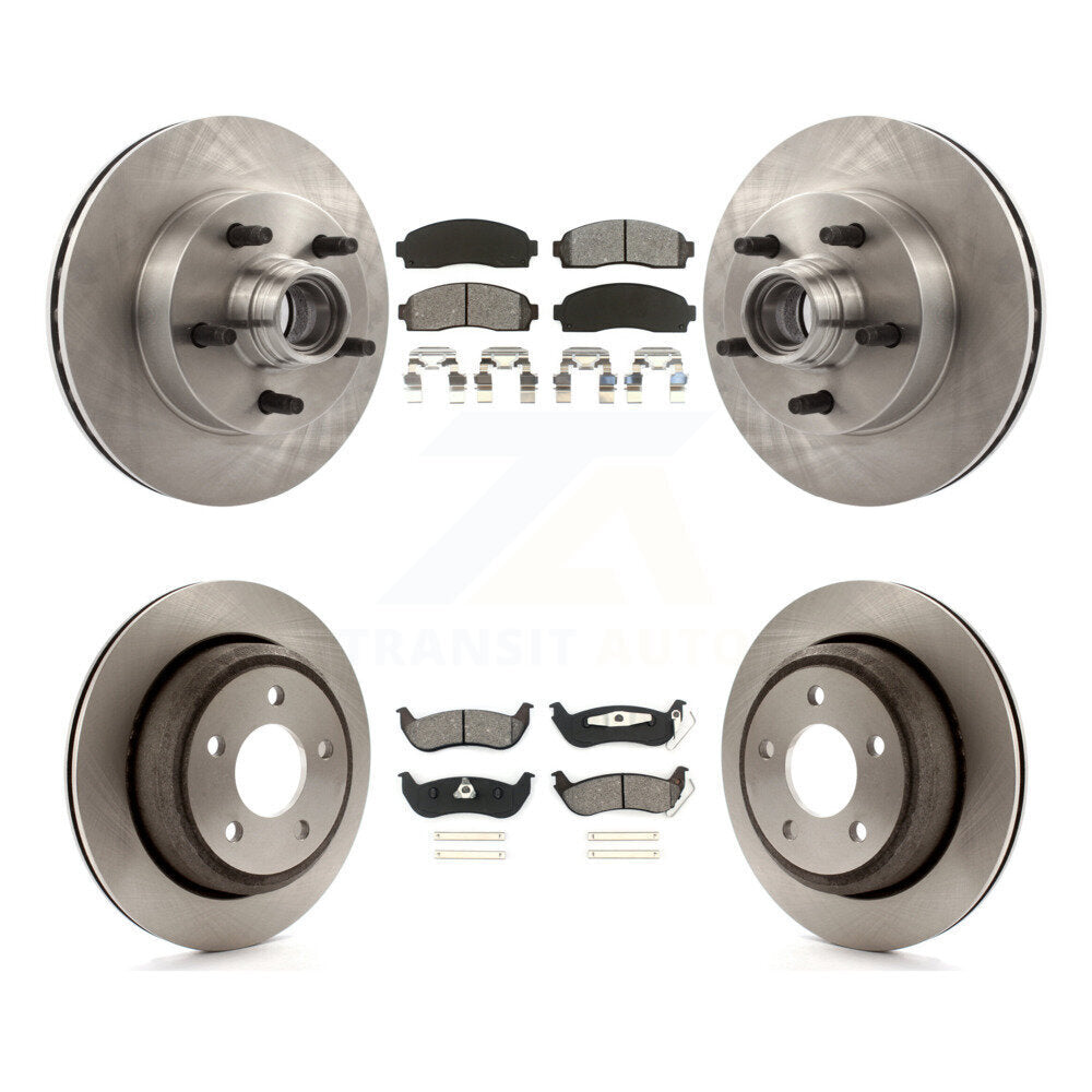 Transit Auto K8S-103076 Disc Brake Kit for 2010 Mazda B2300 - Front and Rear product image