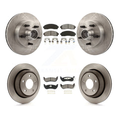 Transit Auto K8S-103076 Disc Brake Kit for 2010 Mazda B2300 - Front and Rear product image