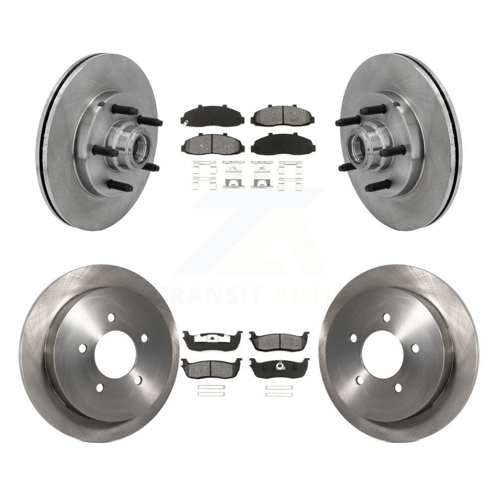 Transit Auto K8S-103082 Disc Brake Kit for 2002-2003 Lincoln Blackwood - Front and Rear product image