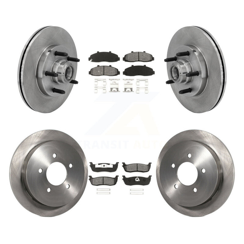 Transit Auto K8S-103082 Disc Brake Kit for 2002-2003 Lincoln Blackwood - Front and Rear product image