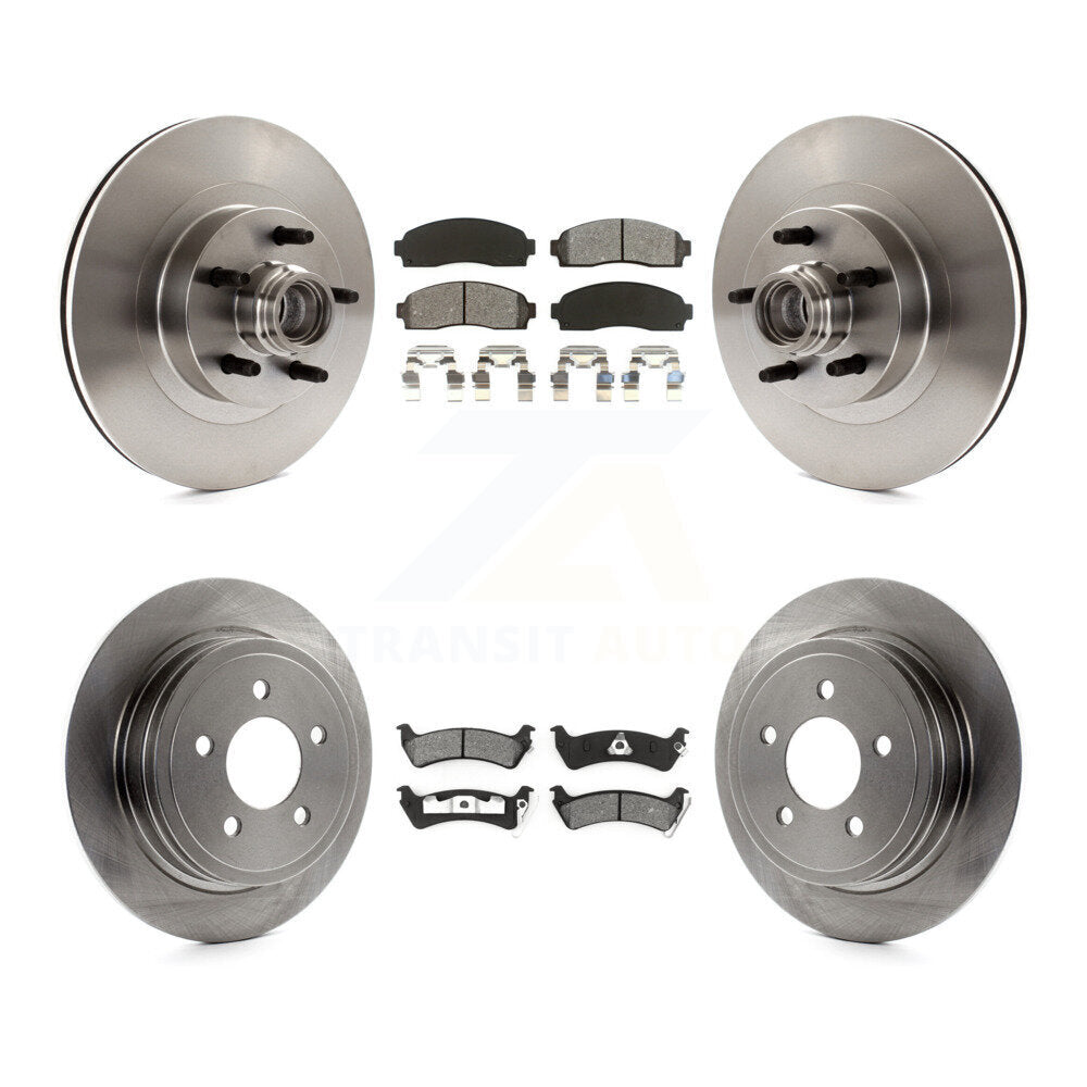 Transit Auto K8S-103086 Disc Brake Kit for 2003-2005 Ford Explorer Sport, Ford Explorer Sport Trac - Front and Rear product image