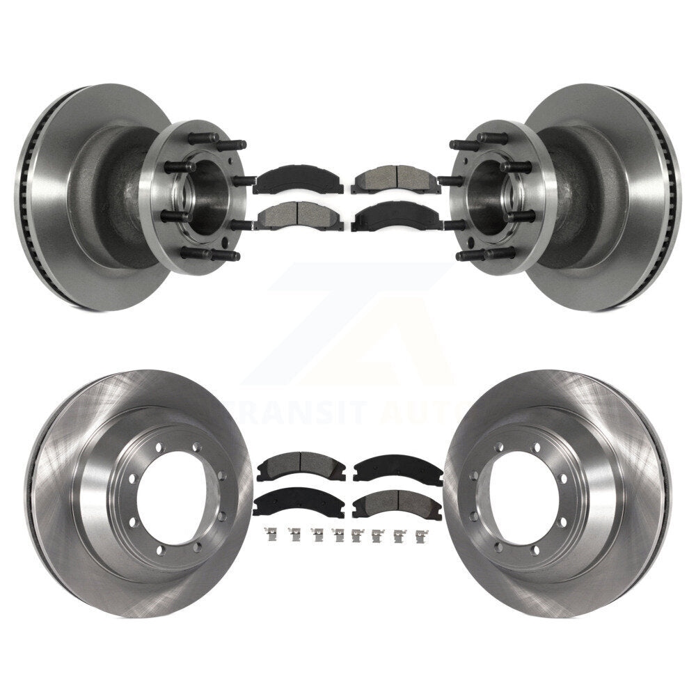 Transit Auto K8S-103094 Disc Brake Kit for 2008-2023 Ford E-450 Super Duty - Front and Rear product image