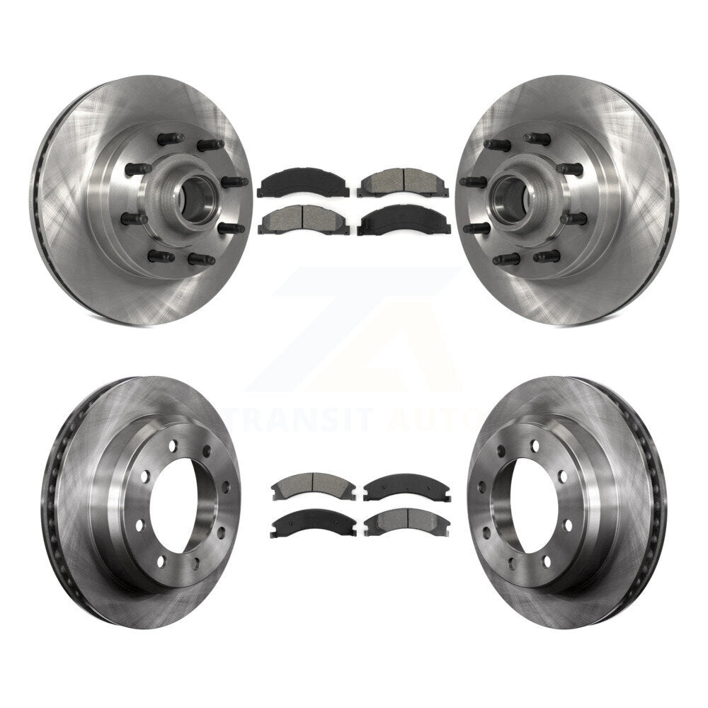 Transit Auto K8S-103102 Disc Brake Kit for 2008-2023 Ford E-350 Super Duty, Ford E-150, Ford E-150 Econoline & more - Front and Rear product image
