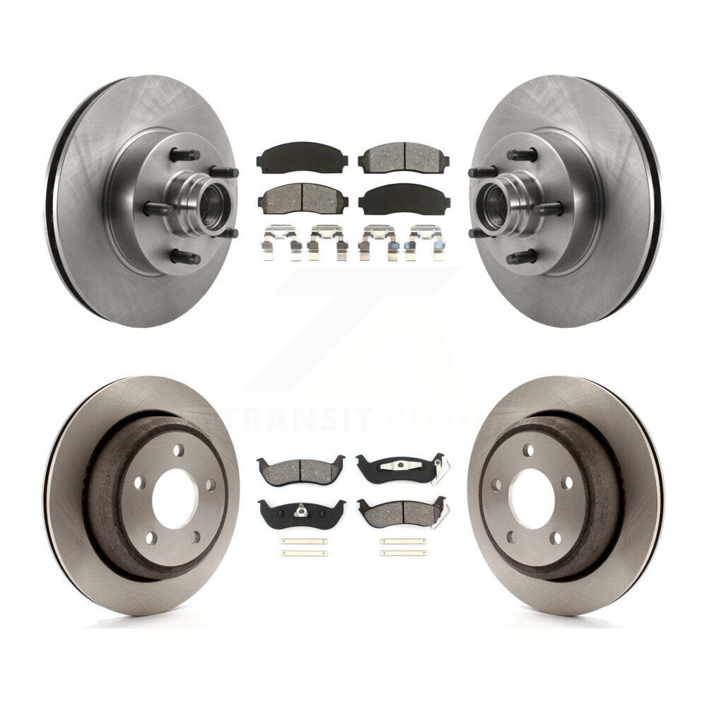 Transit Auto K8S-103105 Disc Brake Kit for 2010-2011 Ford Ranger - Front and Rear product image