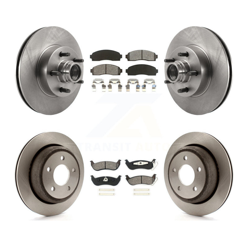 Transit Auto K8S-103105 Disc Brake Kit for 2010-2011 Ford Ranger - Front and Rear product image