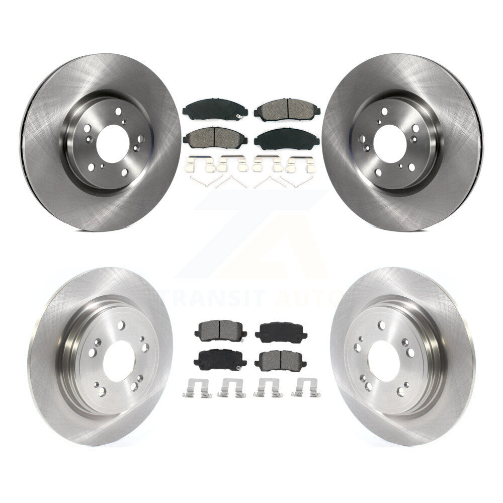 Transit Auto K8S-103115 Disc Brake Kit for 2014-2020 Acura RLX - Front and Rear product image