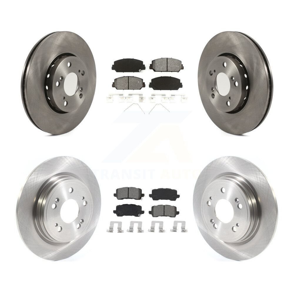 Transit Auto K8S-103116 Disc Brake Kit for 2014-2020 Acura RLX - Front and Rear product image