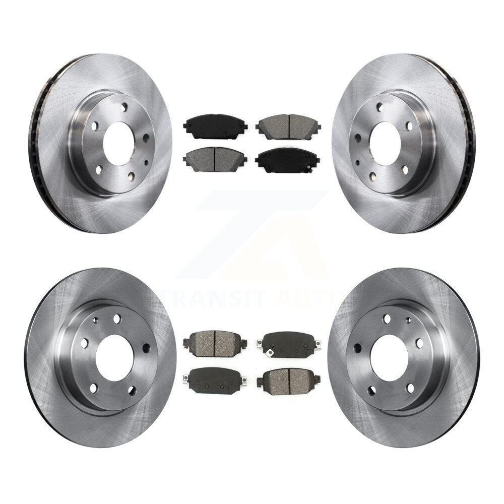 Transit Auto K8S-103128 Disc Brake Kit for 2019-2022 Mazda CX-3 - Front and Rear product image
