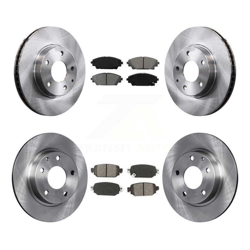 Transit Auto K8S-103128 Disc Brake Kit for 2019-2022 Mazda CX-3 - Front and Rear product image