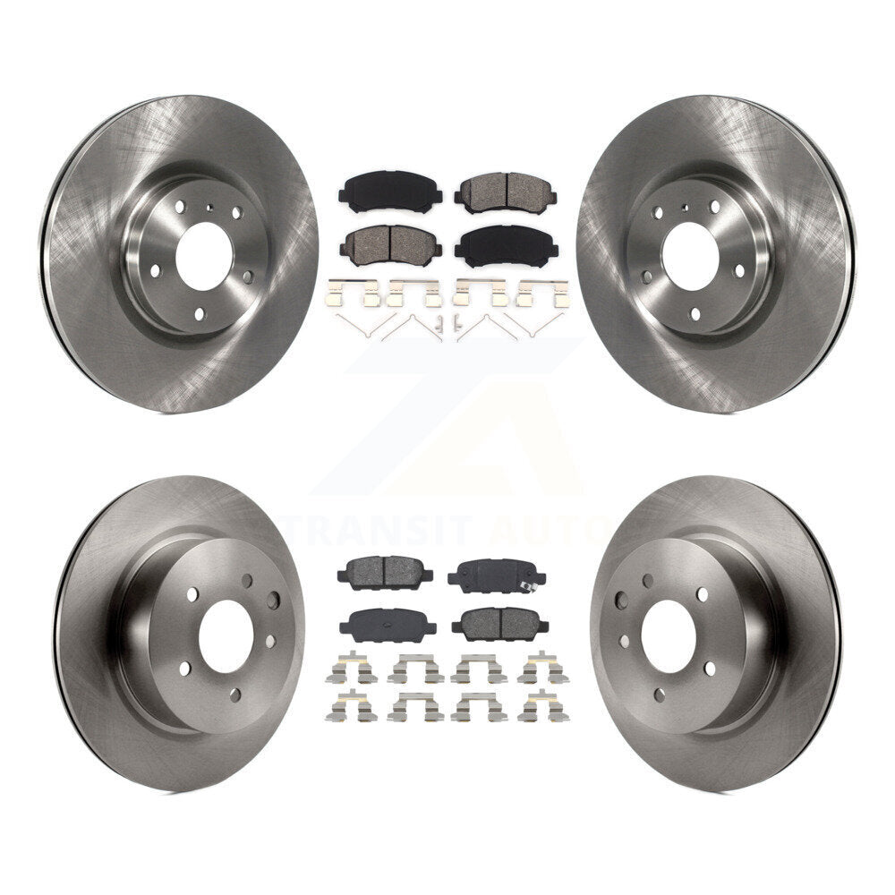 Transit Auto K8S-103139 Disc Brake Kit for 2009-2022 Nissan Maxima - Front and Rear product image