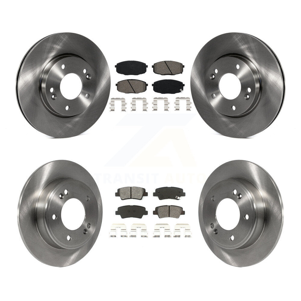 Transit Auto K8S-103140 Disc Brake Kit for 2014-2016 Kia Soul - Front and Rear product image