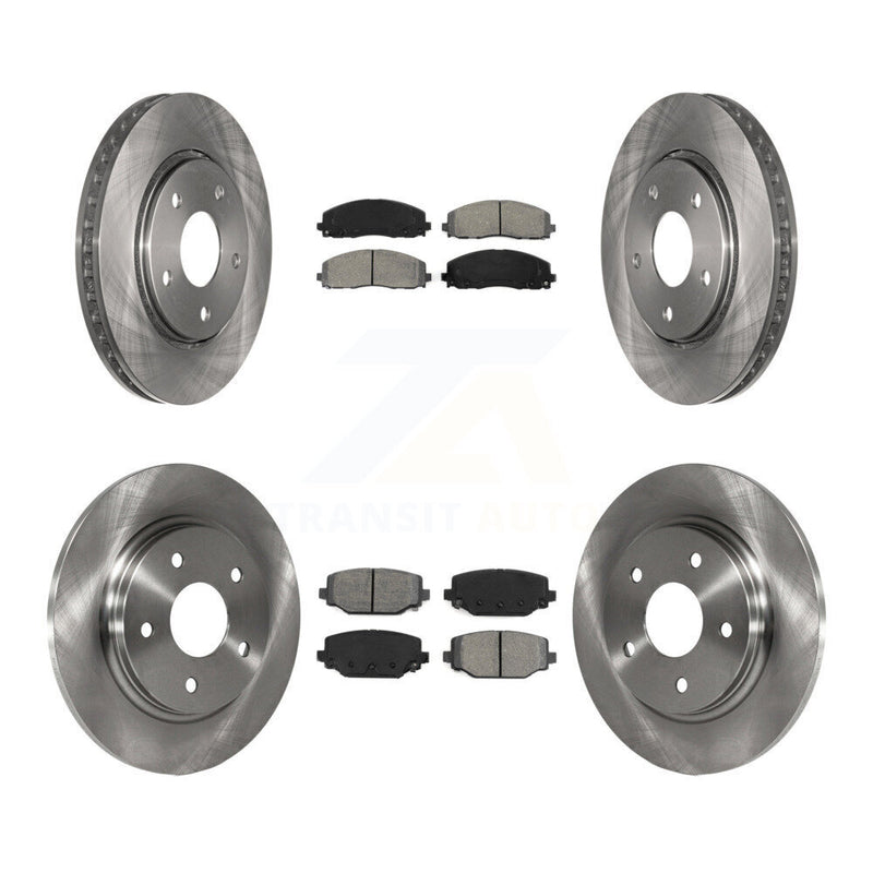 Transit Auto K8S-103141 Disc Brake Kit for 2017-2018 Dodge Grand Caravan - Front and Rear product image