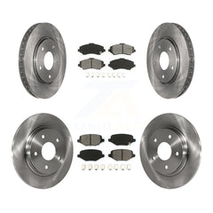 Transit Auto K8S-103145 Disc Brake Kit for 2012-2016 Chrysler Town & Country, Dodge Grand Caravan, Dodge Journey & more - Front and Rear product image