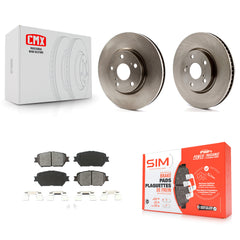 Transit Auto K8S-103152 Disc Brake Kit for 2006-2015 Lexus IS250, Lexus GS300 - Front product image
