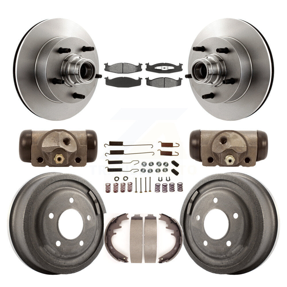 Transit Auto K8S-103163 Disc Brake Kit for 1997-1999 Ford E-150 Econoline, Ford E-150 Econoline Club Wagon - Front and Rear product image
