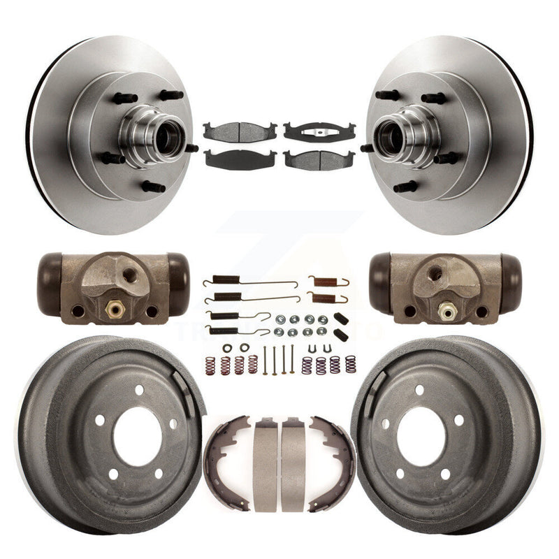 Transit Auto K8S-103163 Disc Brake Kit for 1997-1999 Ford E-150 Econoline, Ford E-150 Econoline Club Wagon - Front and Rear product image