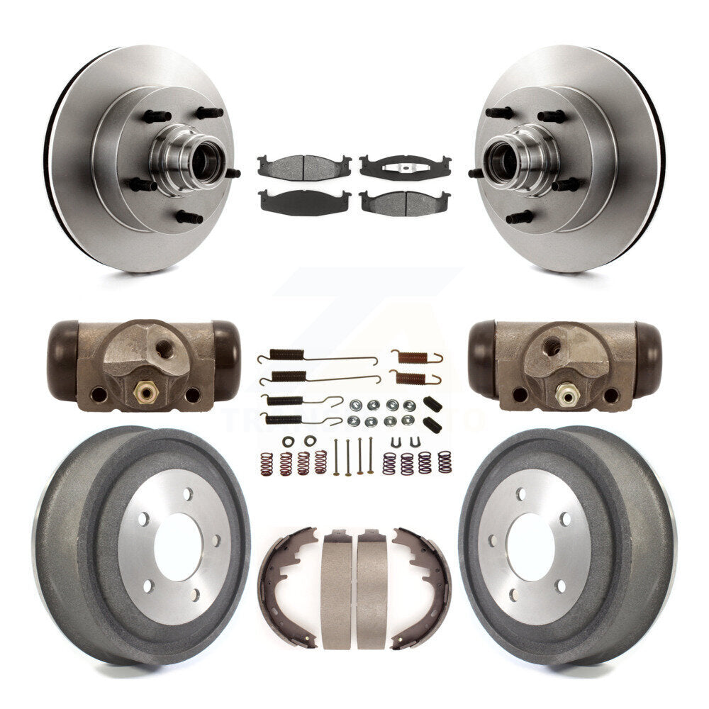 Transit Auto K8S-103164 Disc Brake Kit for 2000-2003 Ford E-150, Ford E-150 Club Wagon, Ford E-150 Econoline & more - Front and Rear product image
