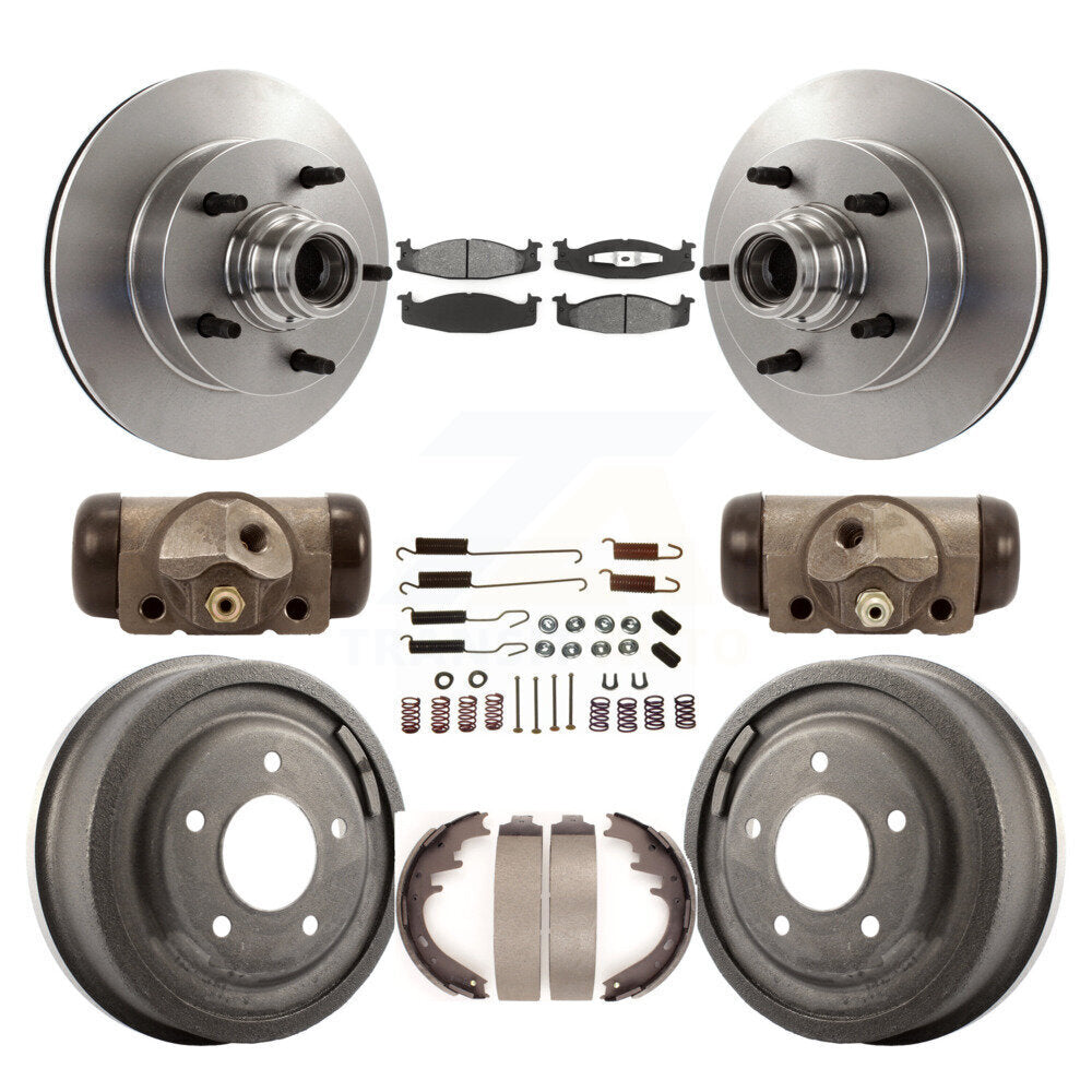 Transit Auto K8S-103165 Disc Brake Kit for 1997-1999 Ford E-150 Econoline - Front and Rear product image