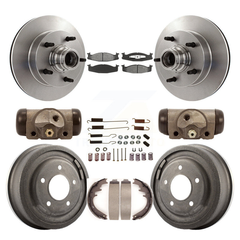 Transit Auto K8S-103165 Disc Brake Kit for 1997-1999 Ford E-150 Econoline - Front and Rear product image
