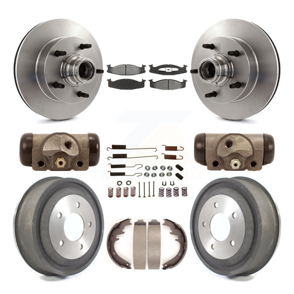 Transit Auto K8S-103166 Disc Brake Kit for 2000-2001 Ford E-150 Econoline - Front and Rear product image