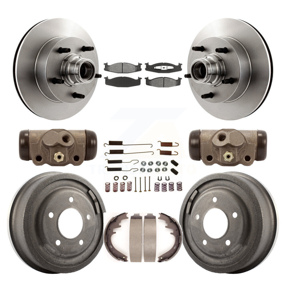Transit Auto K8S-103167 Disc Brake Kit for 1997 Ford E-150 Econoline, Ford E-150 Econoline Club Wagon - Front and Rear product image