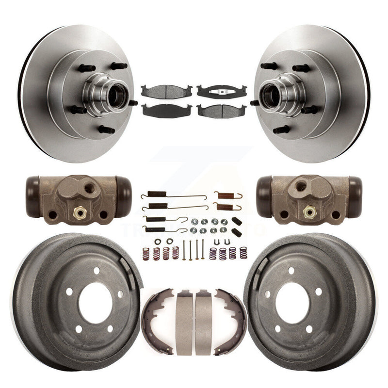 Transit Auto K8S-103167 Disc Brake Kit for 1997 Ford E-150 Econoline, Ford E-150 Econoline Club Wagon - Front and Rear product image