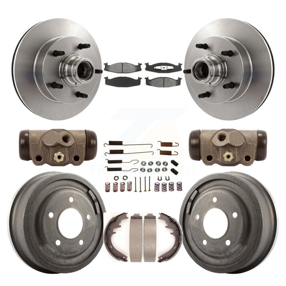 Transit Auto K8S-103168 Disc Brake Kit for 1997 Ford E-150 Econoline - Front and Rear product image
