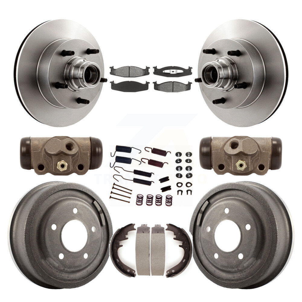 Transit Auto K8S-103170 Disc Brake Kit for 1994-1996 Ford E-150 Econoline, Ford E-150 Econoline Club Wagon - Front and Rear product image