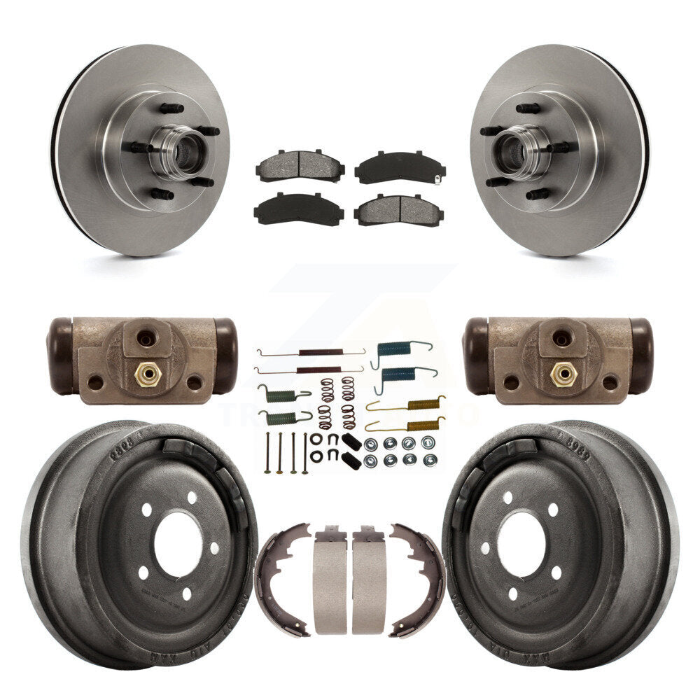 Transit Auto K8S-103174 Disc Brake Kit for 1998-2002 Ford Ranger - Front and Rear product image