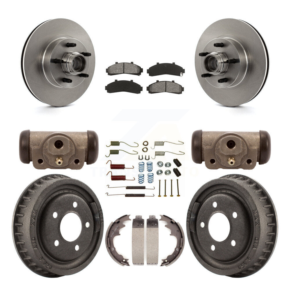 Transit Auto K8S-103177 Disc Brake Kit for 2001-2002 Ford Ranger - Front and Rear product image