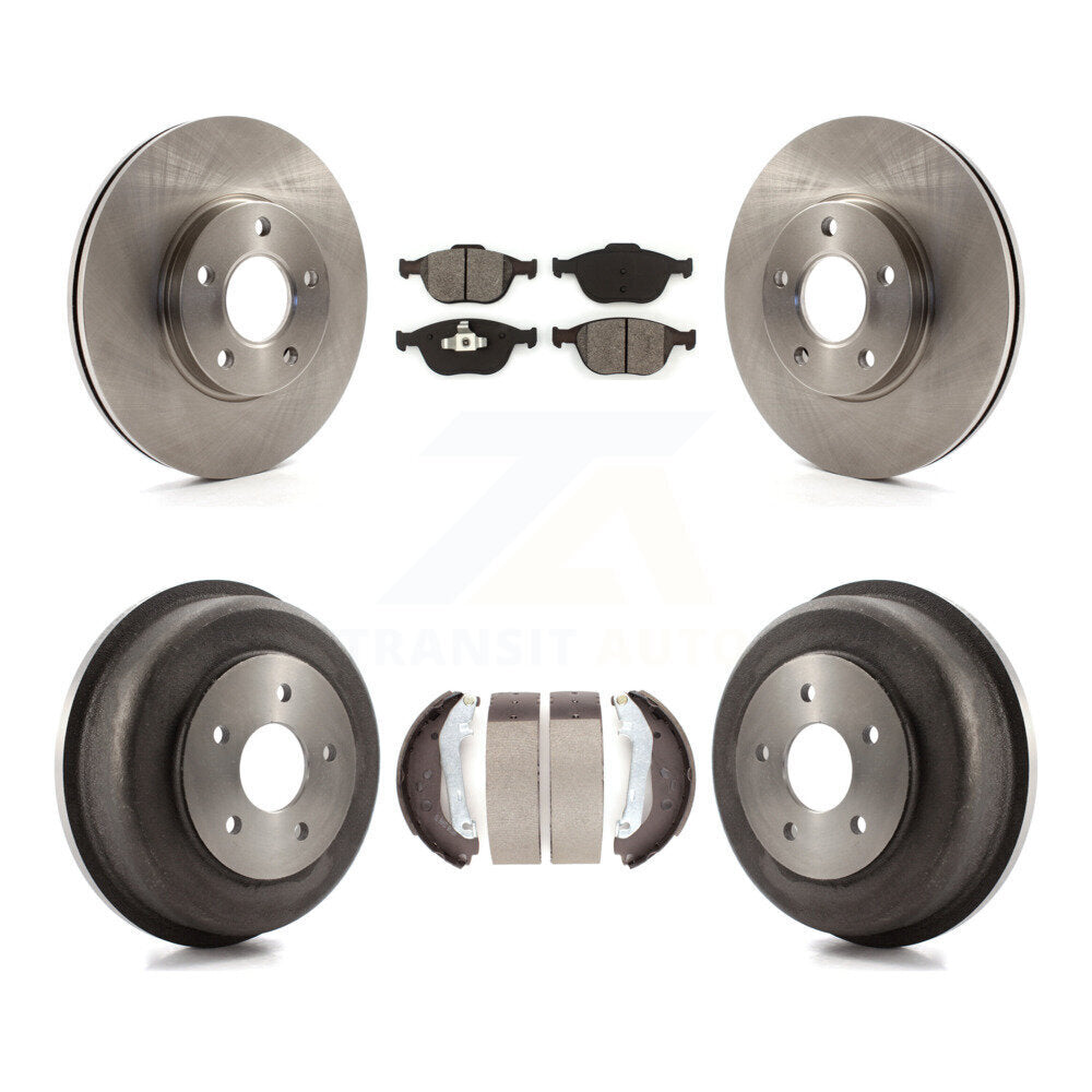 Transit Auto K8S-103189 Disc Brake Kit for 2010-2013 Ford Transit Connect - Front and Rear product image