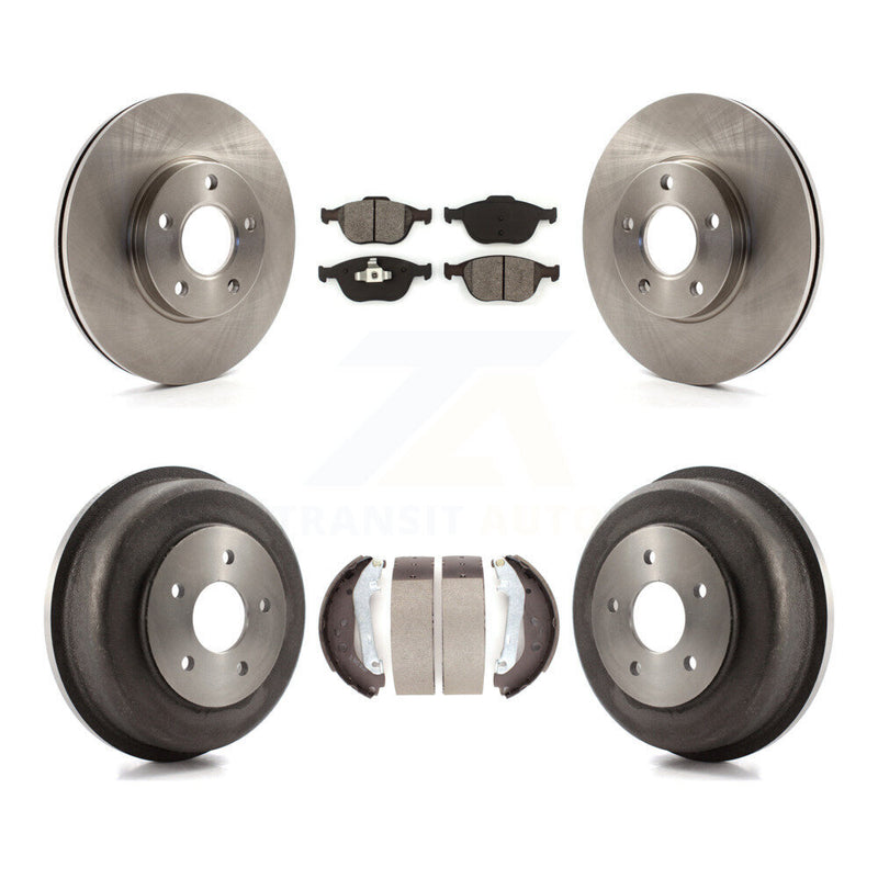 Transit Auto K8S-103189 Disc Brake Kit for 2010-2013 Ford Transit Connect - Front and Rear product image
