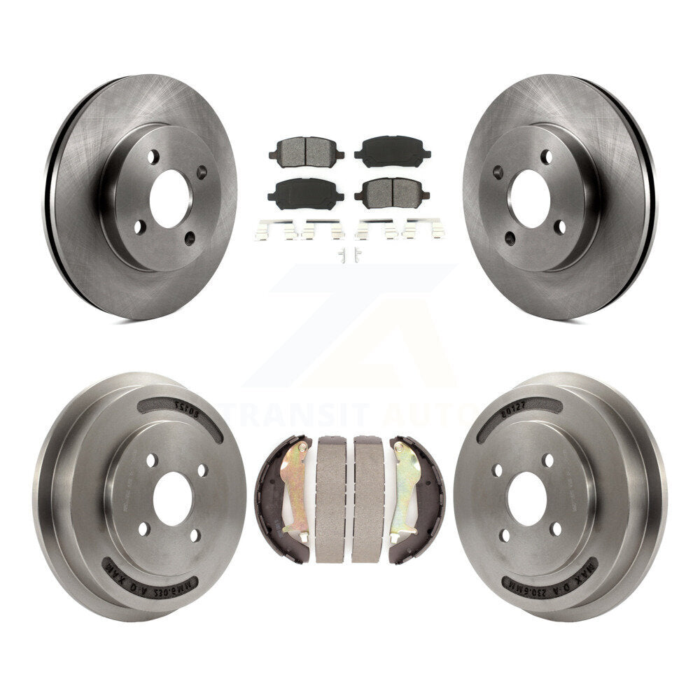 Transit Auto K8S-103190 Disc Brake Kit for 2009-2010 Chevrolet Cobalt, Pontiac G5 - Front and Rear product image