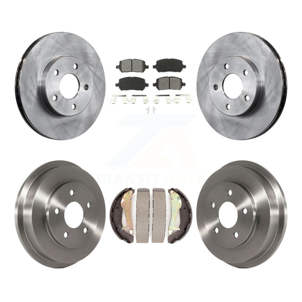 Transit Auto K8S-103191 Disc Brake Kit for 2009-2010 Chevrolet Cobalt, Pontiac G5 - Front and Rear product image