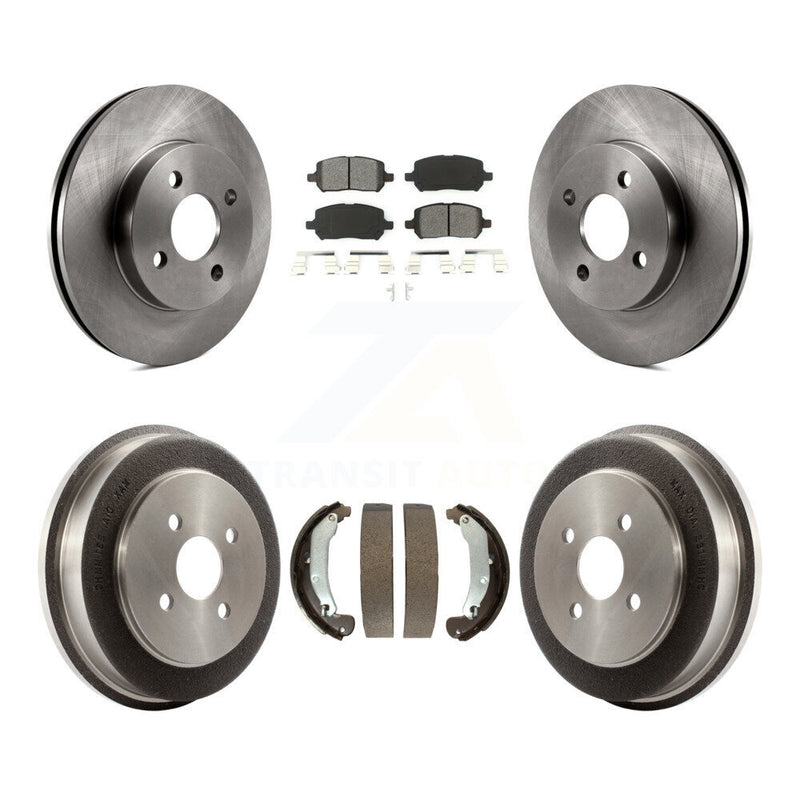 Transit Auto K8S-103192 Disc Brake Kit for 2003-2008 Pontiac G5, Chevrolet Cobalt, Pontiac Pursuit & more - Front and Rear product image