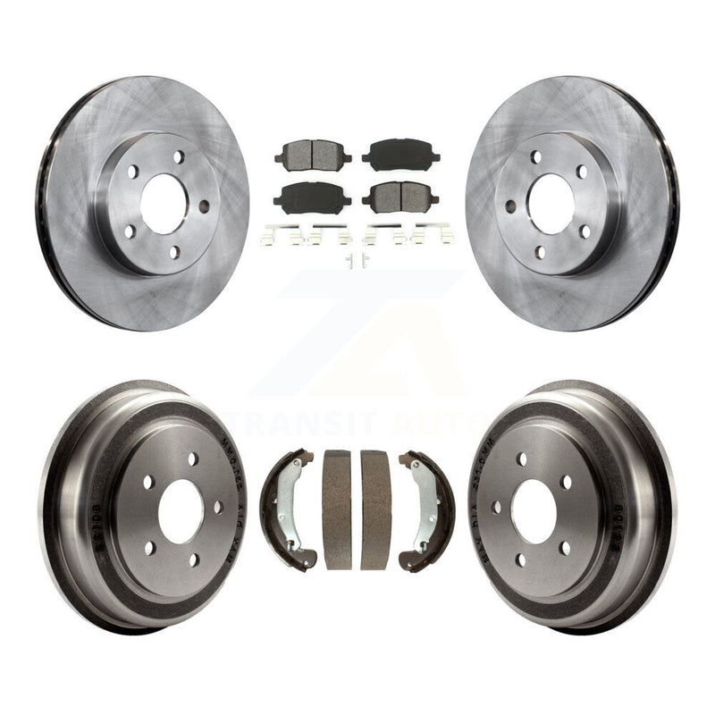 Transit Auto K8S-103193 Disc Brake Kit for 2007-2008 Chevrolet Cobalt, Pontiac G5 - Front and Rear product image