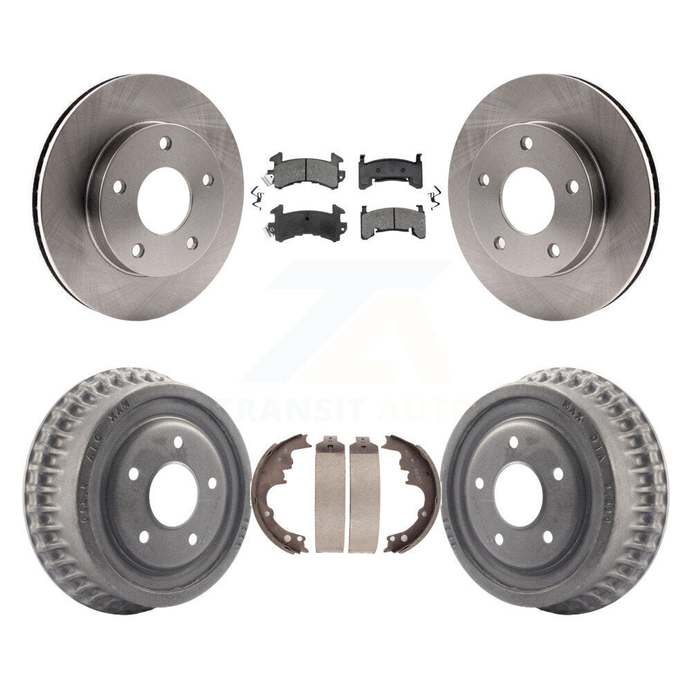 Transit Auto K8S-103195 Disc Brake Kit for 1980-1991 GMC Sonoma, GMC Syclone, Oldsmobile Bravada & more - Front and Rear product image