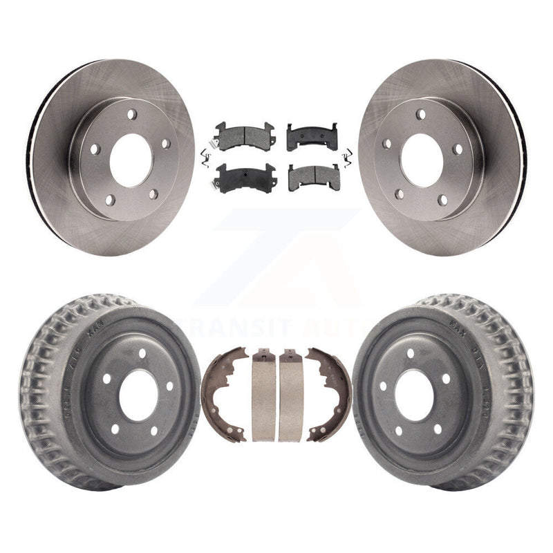 Transit Auto K8S-103195 Disc Brake Kit for 1980-1991 GMC Sonoma, GMC Syclone, Oldsmobile Bravada & more - Front and Rear product image