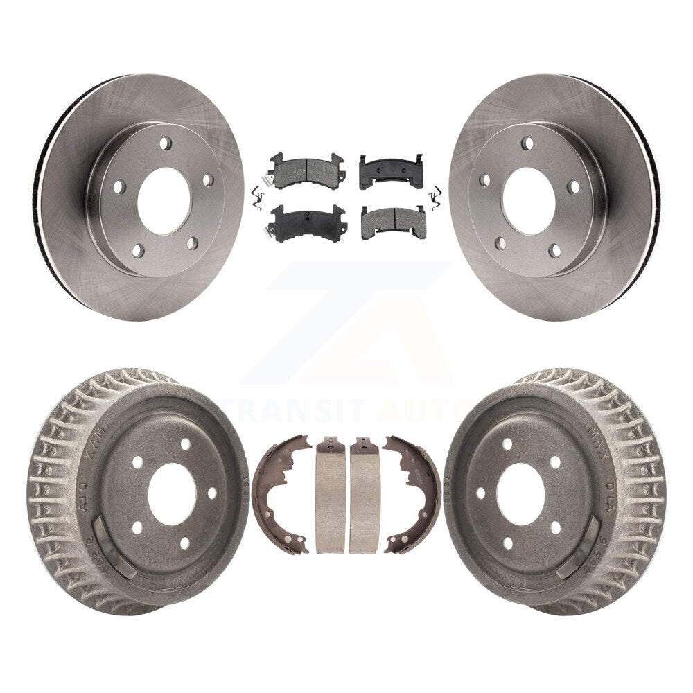 Transit Auto K8S-103196 Disc Brake Kit for 1992-1997 Oldsmobile Bravada, Chevrolet Blazer, Chevrolet S10 & more - Front and Rear product image