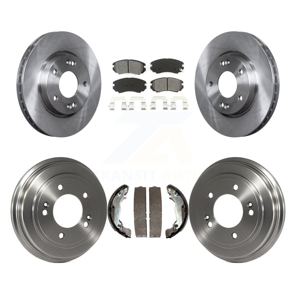 Transit Auto K8S-103200 Disc Brake Kit for 2007-2010 Hyundai Elantra - Front and Rear product image