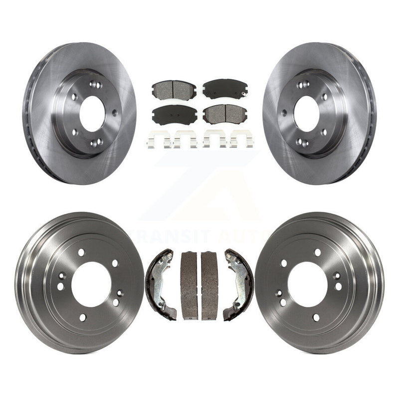 Transit Auto K8S-103200 Disc Brake Kit for 2007-2010 Hyundai Elantra - Front and Rear product image