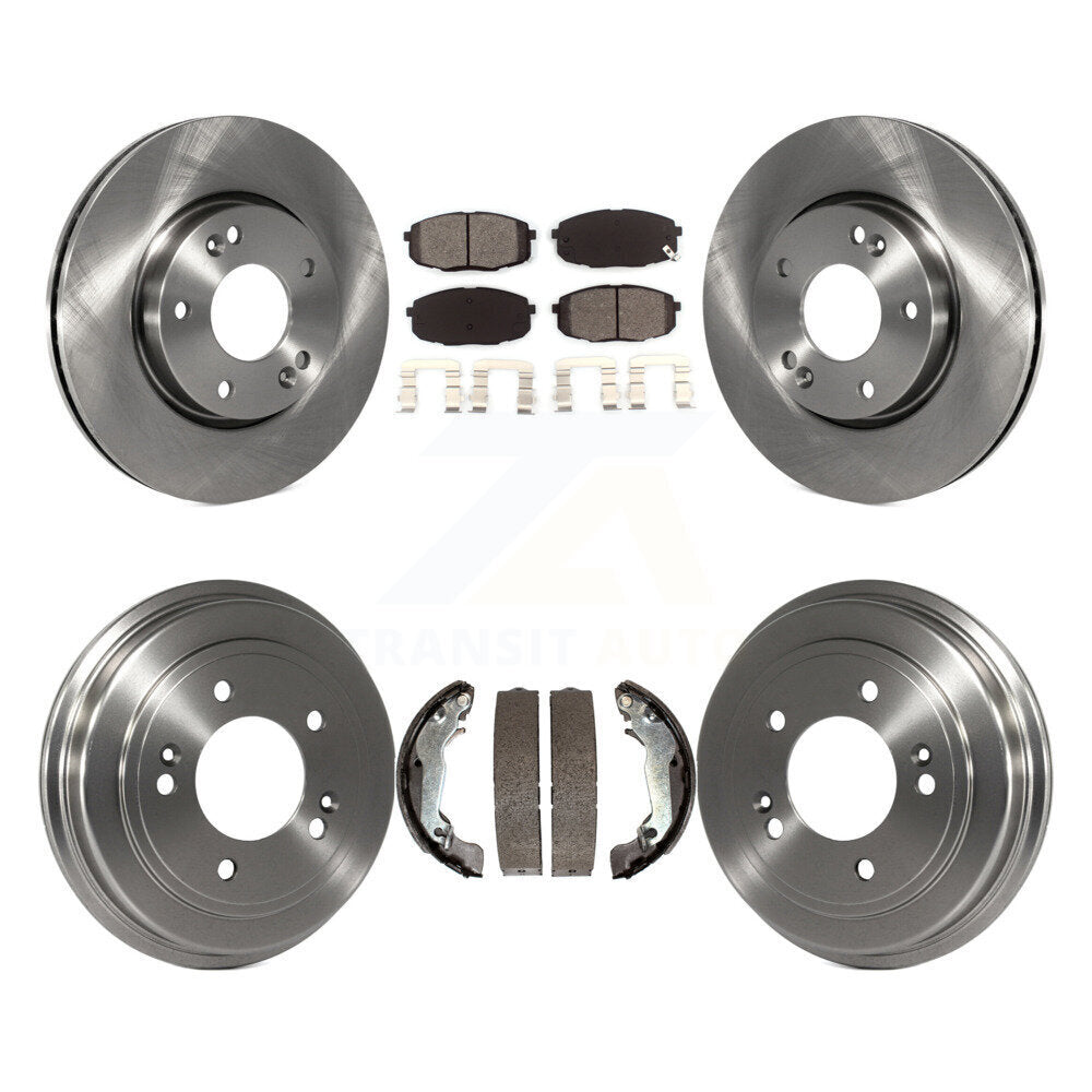 Transit Auto K8S-103201 Disc Brake Kit for 2009-2010 Hyundai Elantra - Front and Rear product image