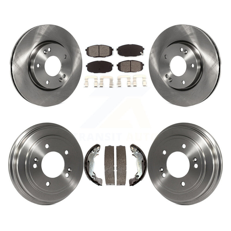 Transit Auto K8S-103201 Disc Brake Kit for 2009-2010 Hyundai Elantra - Front and Rear product image