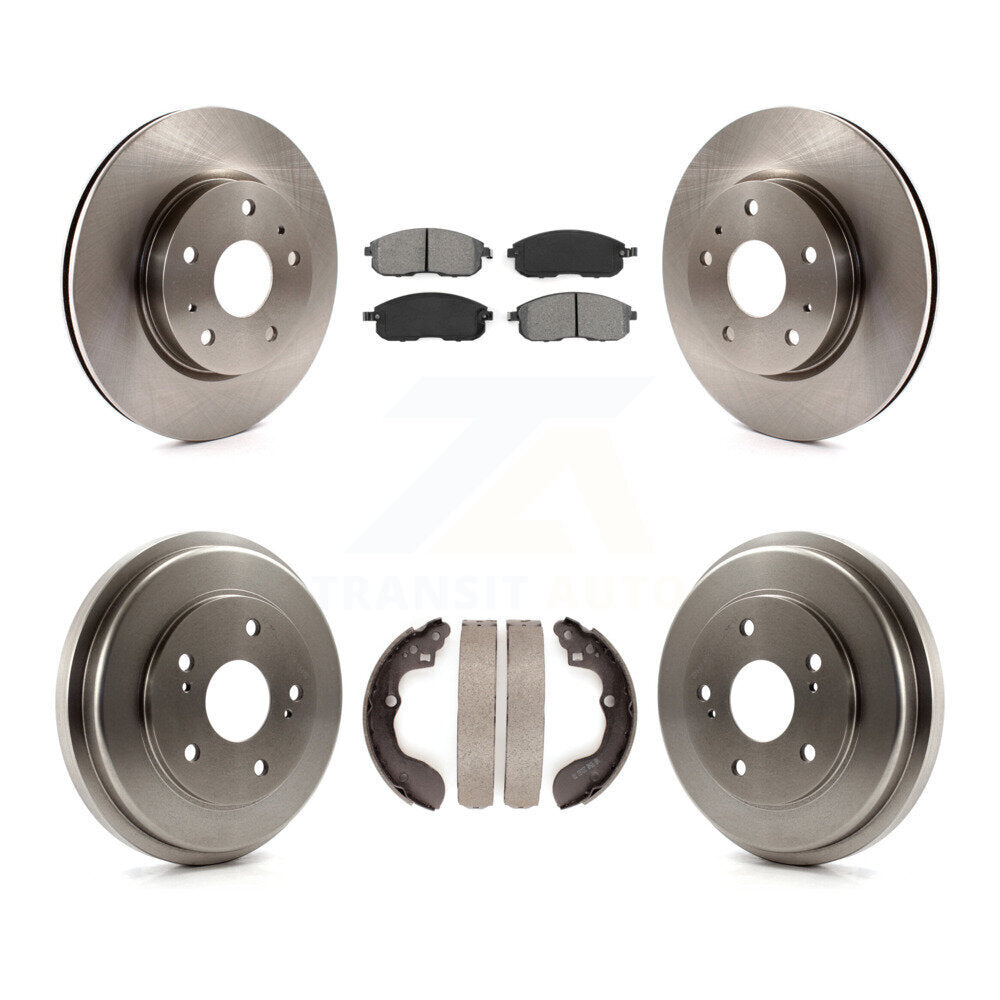 Transit Auto K8S-103202 Disc Brake Kit for 2007-2012 Suzuki SX4 - Front and Rear product image