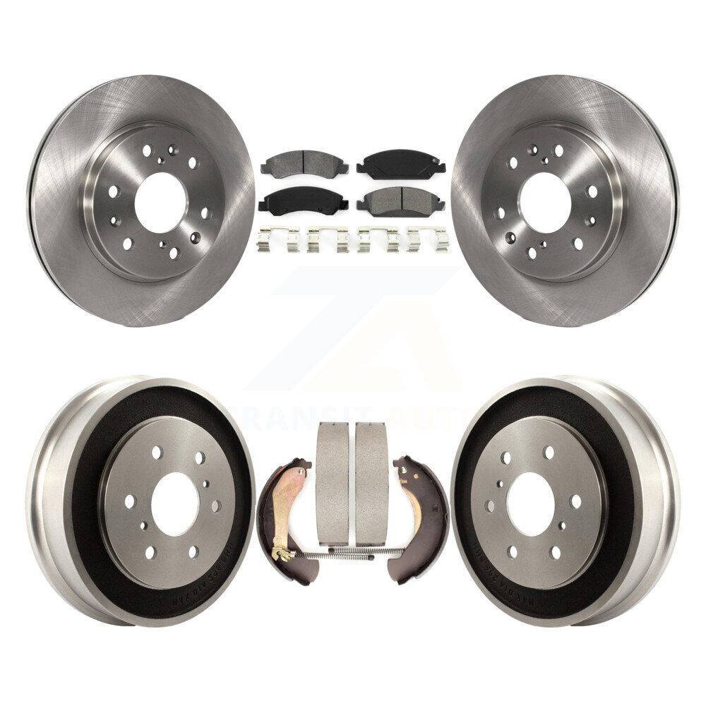 Transit Auto K8S-103204 Disc Brake Kit for 2005-2008 Chevrolet Silverado 1500, GMC Sierra 1500, Chevrolet Silverado 1500 Classic & more - Front and Rear product image