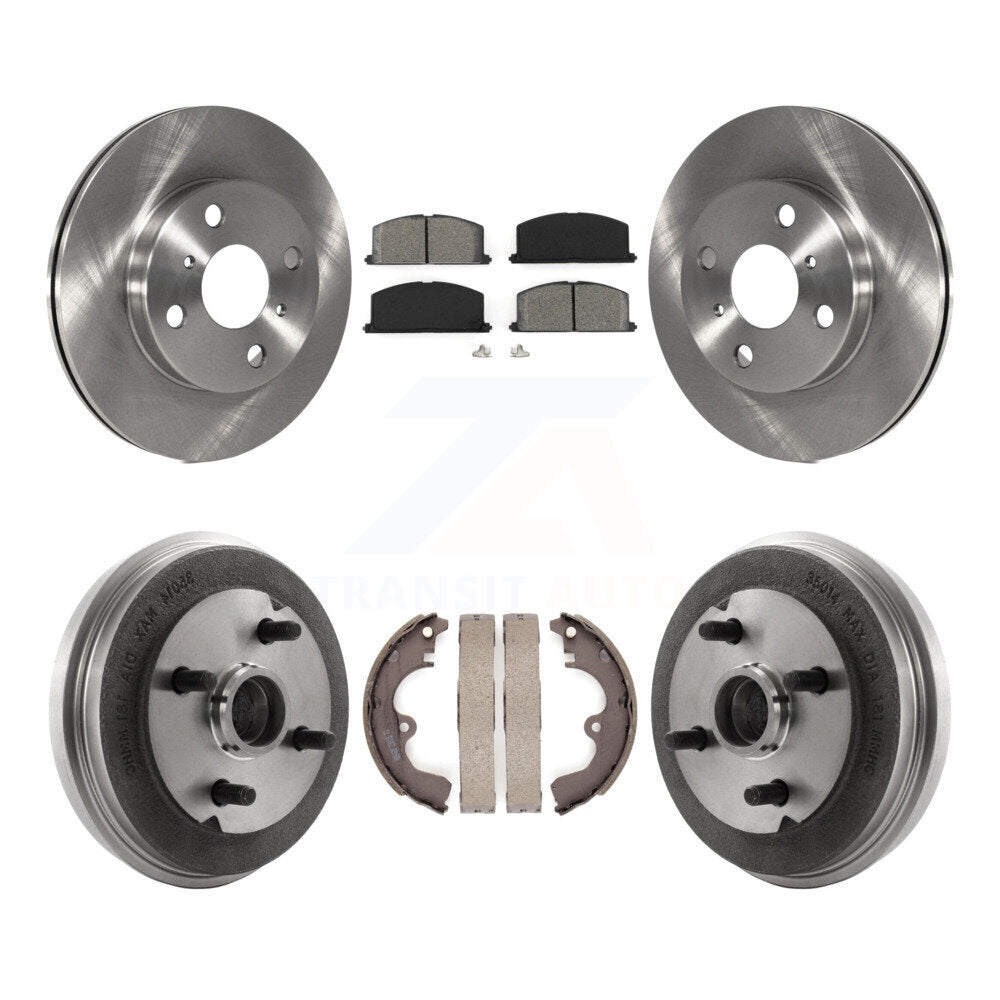 Transit Auto K8S-103211 Disc Brake Kit for 1991-1999 Toyota Paseo, Toyota Tercel - Front and Rear product image