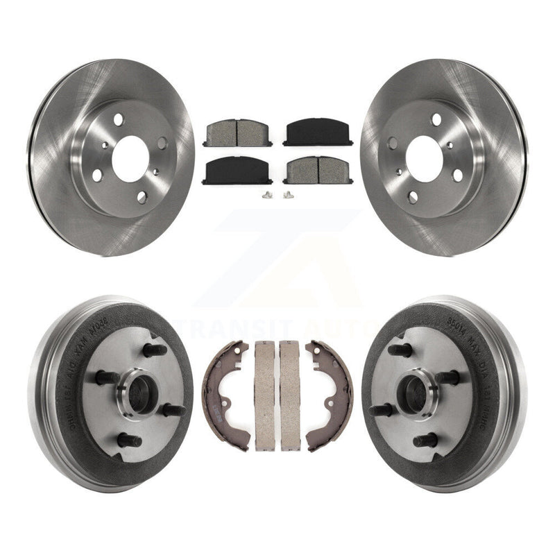 Transit Auto K8S-103211 Disc Brake Kit for 1991-1999 Toyota Paseo, Toyota Tercel - Front and Rear product image