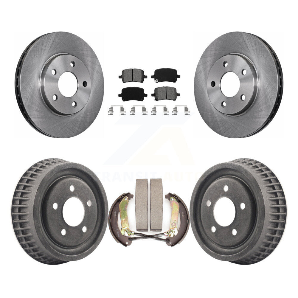 Transit Auto K8S-103216 Disc Brake Kit for 2004 Chevrolet Malibu - Front and Rear product image