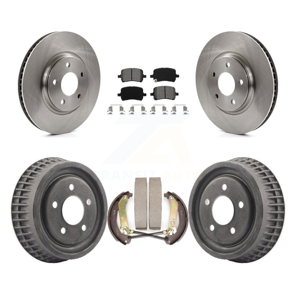 Transit Auto K8S-103217 Disc Brake Kit for 2004 Chevrolet Malibu - Front and Rear product image
