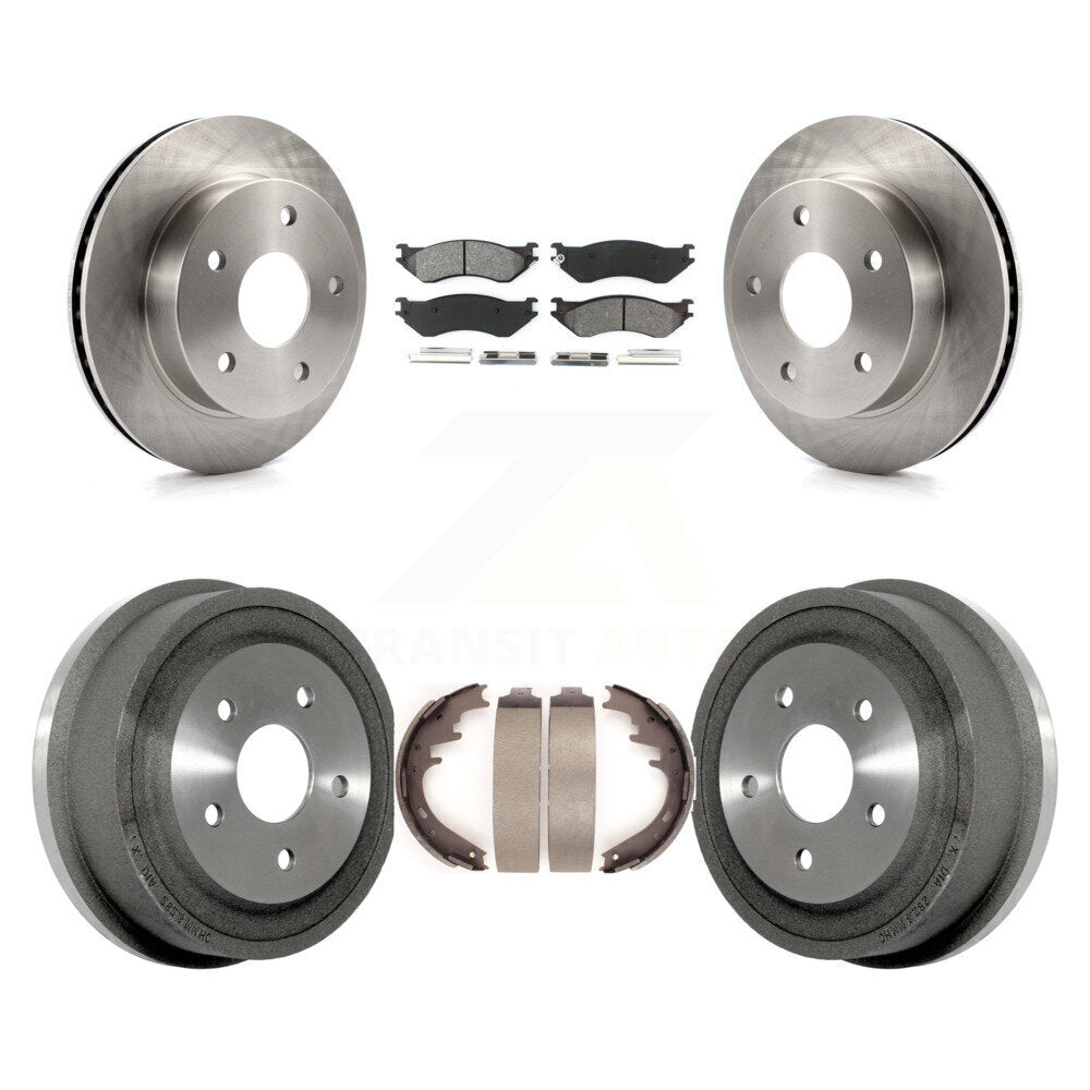 Transit Auto K8S-103223 Disc Brake Kit for 2000-2001 Dodge Ram 1500 - Front and Rear product image